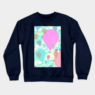 BIKE BALLOONS Crewneck Sweatshirt